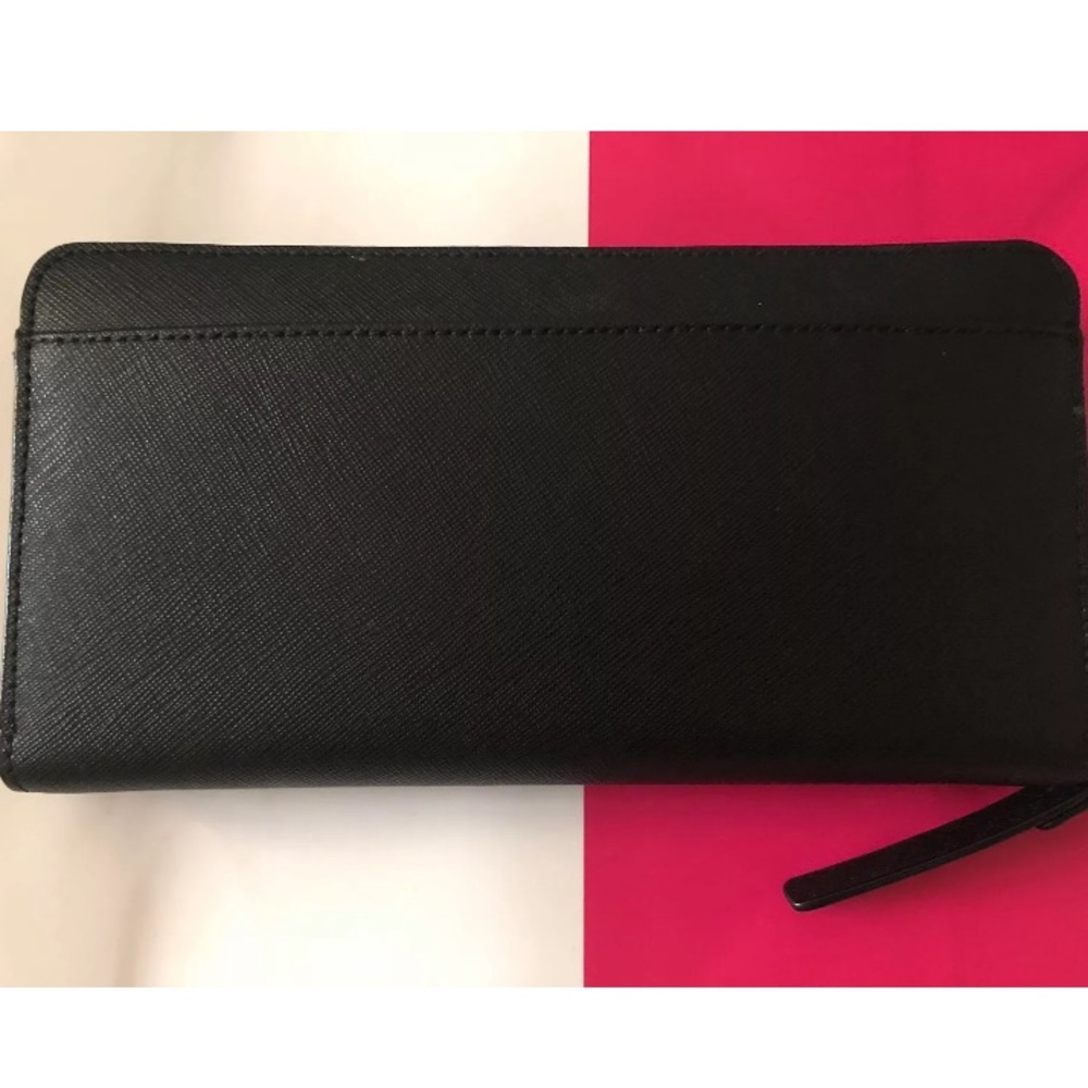 Kate spade jazz things up cat wallet black NWT - Picture 3 of 5